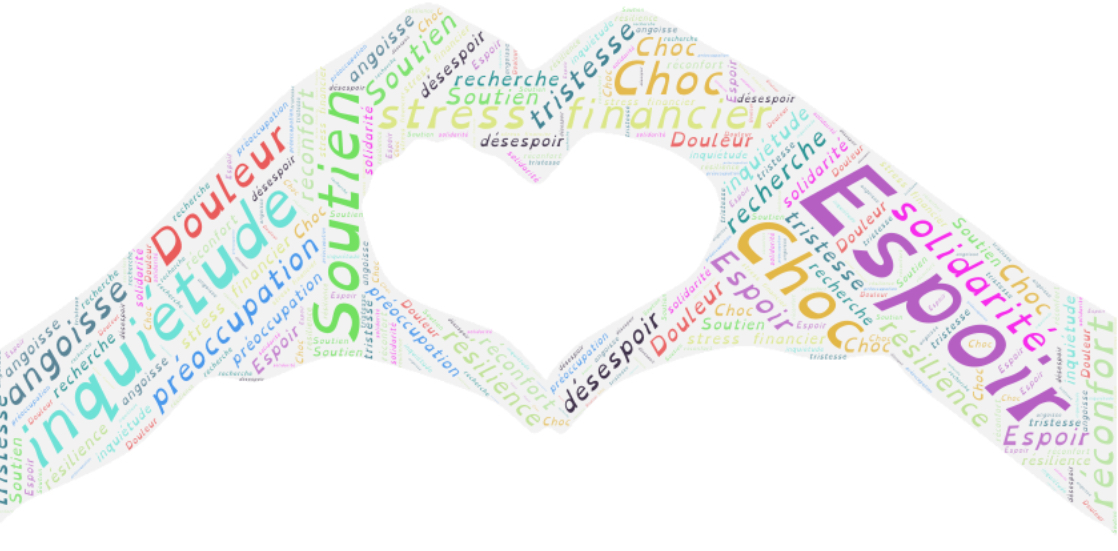 nuage de mots sur la Dystrophie Neuroaxonale Infantile